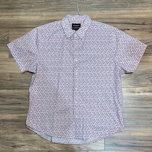 Bonobos Short Sleeve Button Down Standards Fit XL Shirt